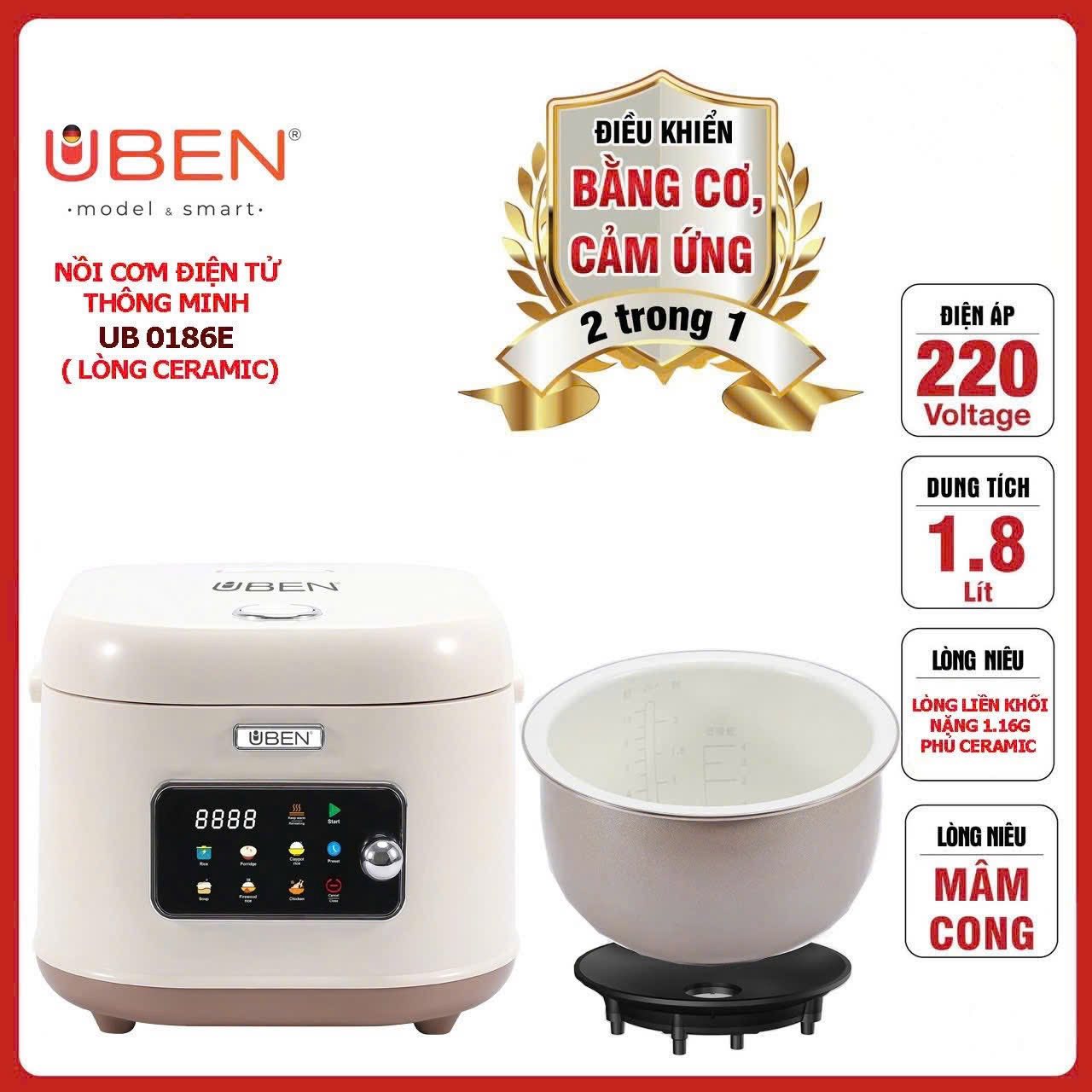 Nồi cơm điện tử thông minh 1.8L UB0186E